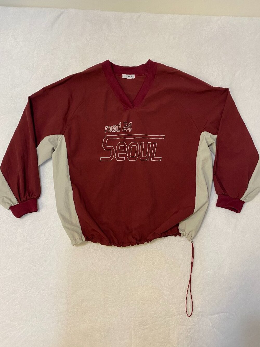 Lewkin Made in Korea Seoul Road 24 Windbreaker Pullover One Size